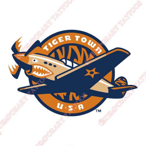 Lakeland Flying Tigers Customize Temporary Tattoos Stickers NO.7915